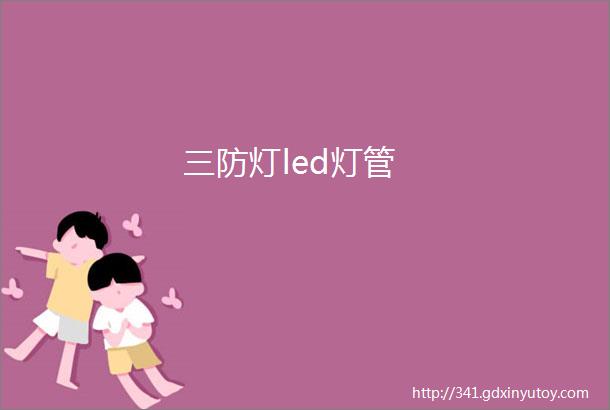 三防灯led灯管